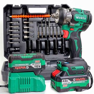 Trọn bộ 2 pin + Tặng bộ 25 món phụ kiện