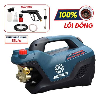Máy Rửa Xe Áp Lực Cao Boshun BS-PW3500W 3500W Có Chỉnh Áp